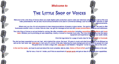 Desktop Screenshot of littleshopofvoices.com